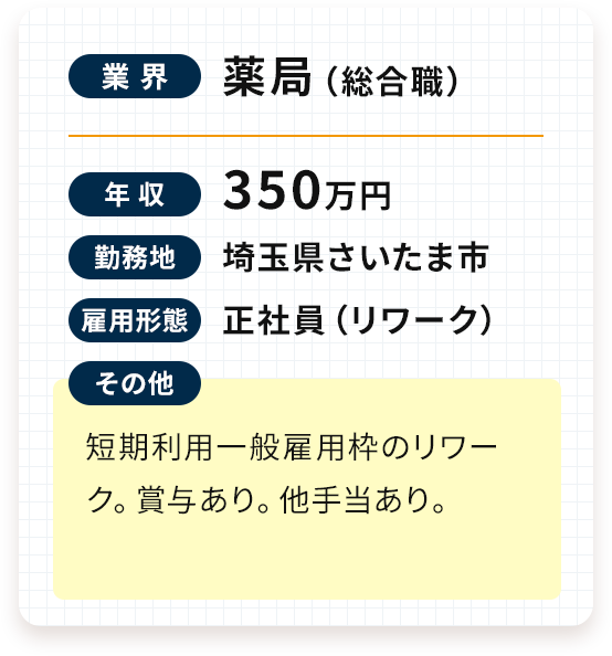 薬局（総合職）